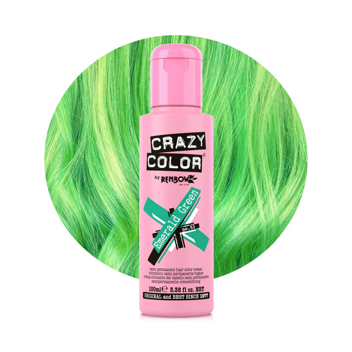 Crazy Color Semi Permanent Hair Colour 100ml - various shades