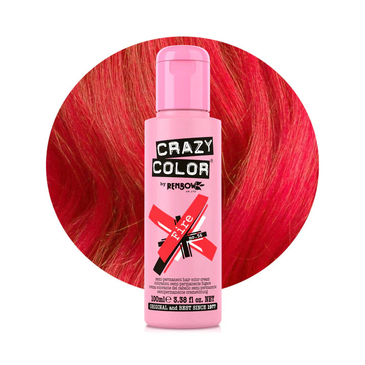 Crazy Color Semi Permanent Hair Colour 100ml - various shades