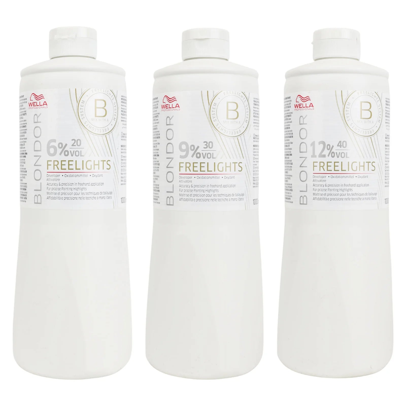 Wella Professionals Color Blondor Freelights Developer 1000ml
