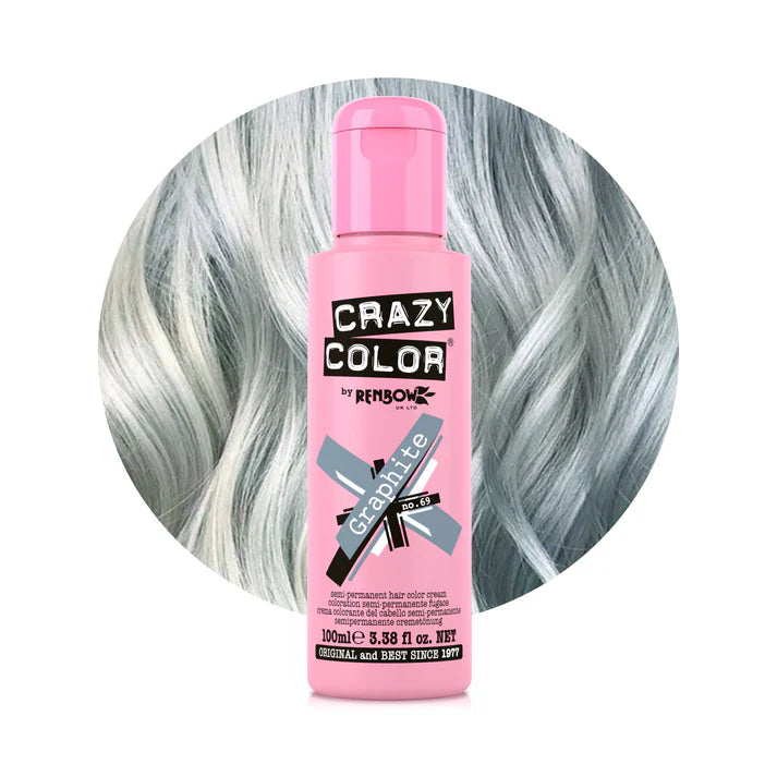 Crazy Color Semi Permanent Hair Colour 100ml - various shades