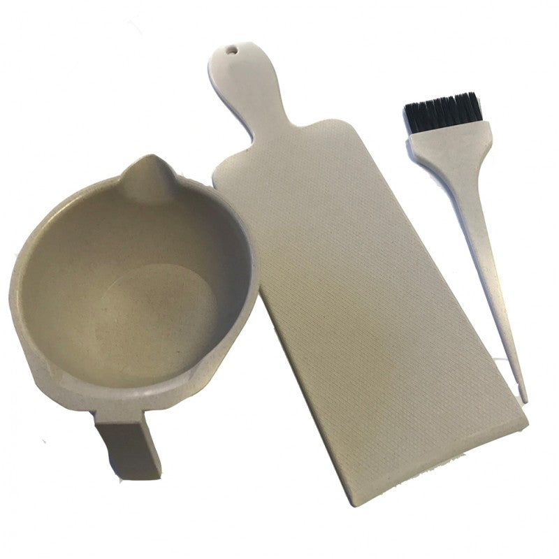 Hair Tools Eco Friendly Straw Hair Tint Set Trio