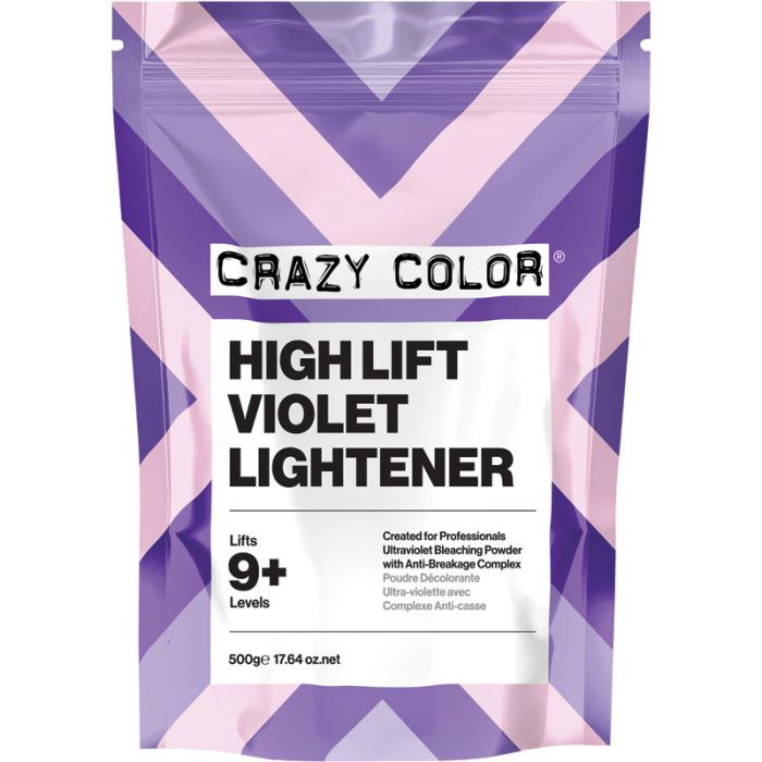 Crazy Color Hi- lift violet lightener 500g
