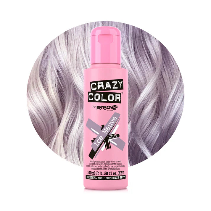 Crazy Color Semi Permanent Hair Colour 100ml - various shades