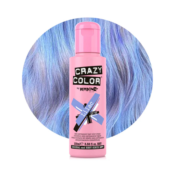 Crazy Color Semi Permanent Hair Colour 100ml - various shades