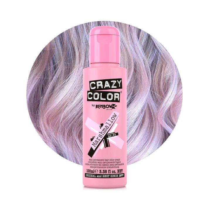 Crazy Color Semi Permanent Hair Colour 100ml - various shades