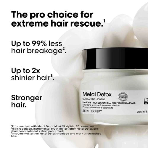 Metal Dtox Anti-Deposit Protector Mask 250ml or 500ml