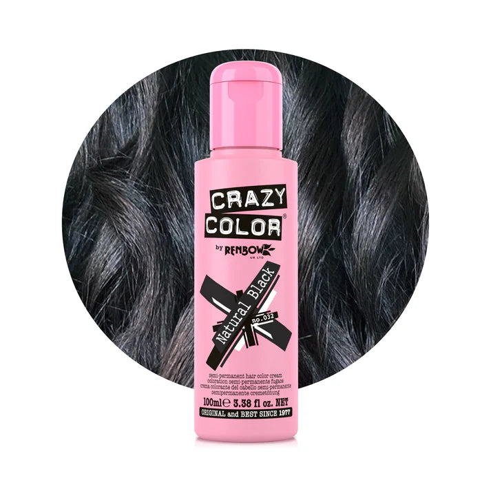 Crazy Color Semi Permanent Hair Colour 100ml - various shades
