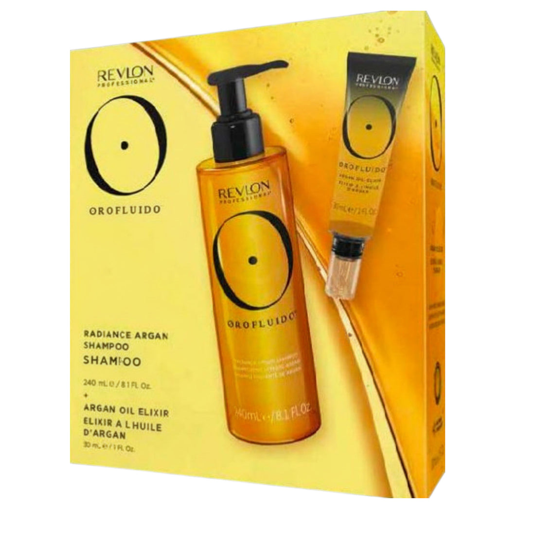 Revlon Orofluido Limited Edition Radince Shampoo & Elixir Gift Set