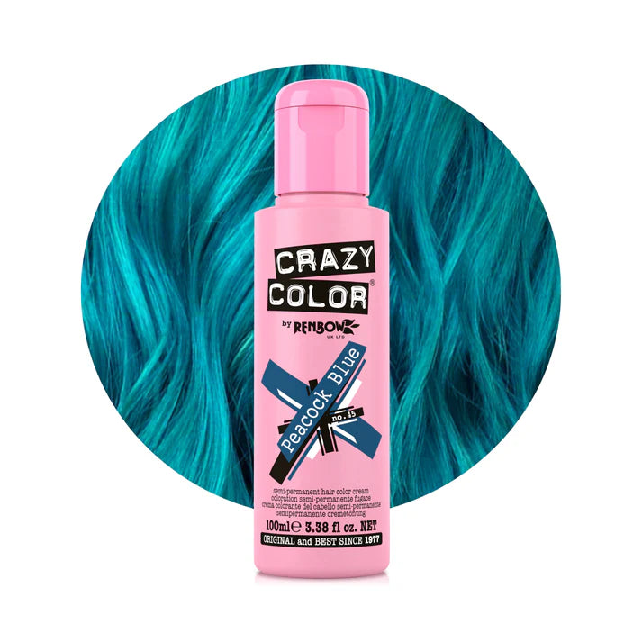 Crazy Color Semi Permanent Hair Colour 100ml - various shades