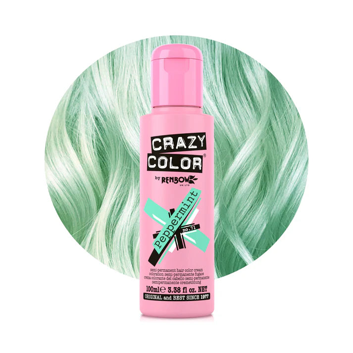 Crazy Color Semi Permanent Hair Colour 100ml - various shades