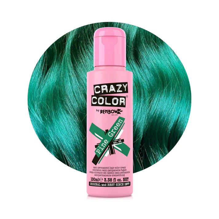 Crazy Color Semi Permanent Hair Colour 100ml - various shades