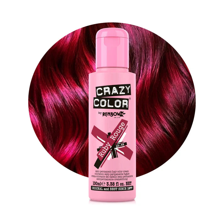 Crazy Color Semi Permanent Hair Colour 100ml - various shades
