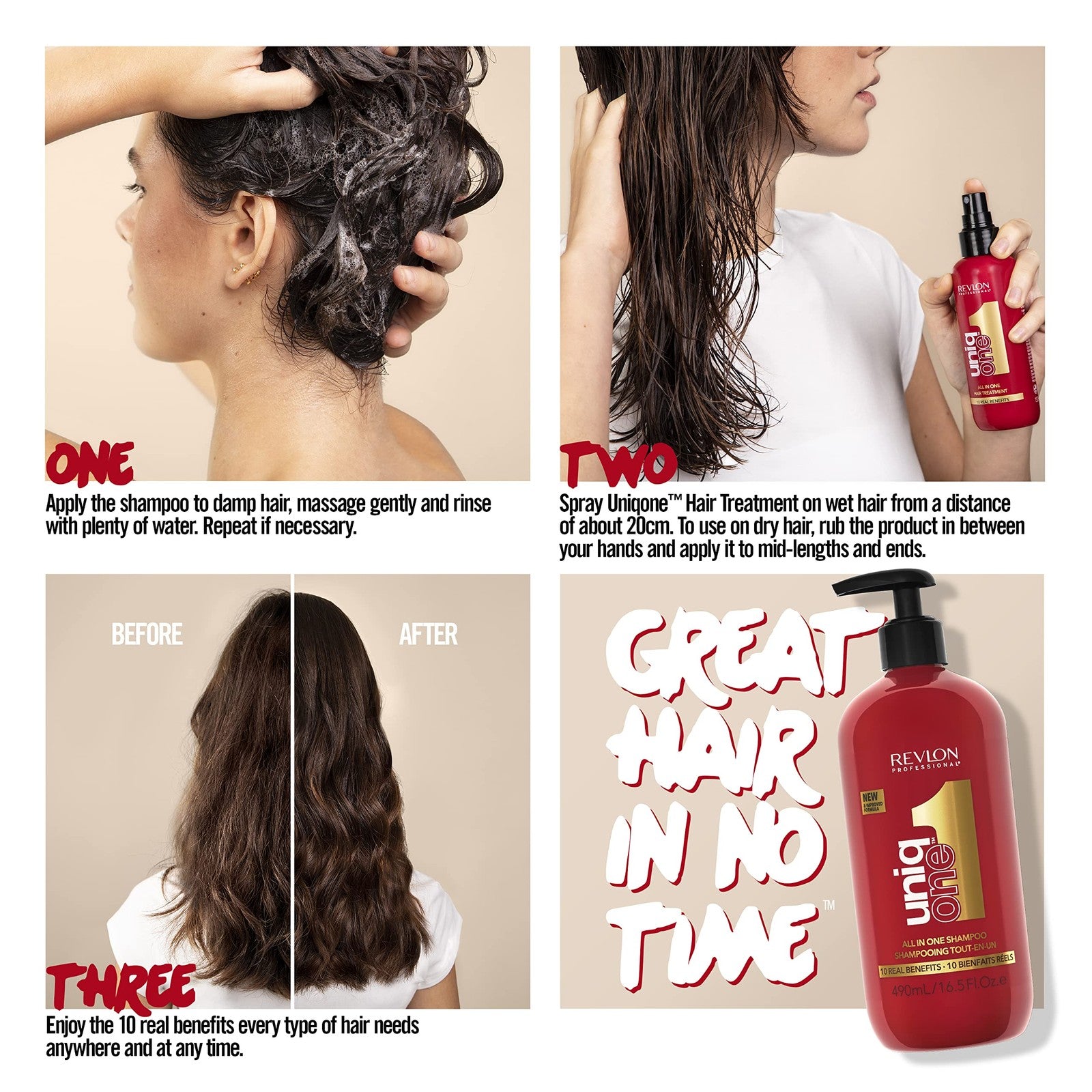 Revlon Uniq 1 All in One Conditioning Shampoo-230ml