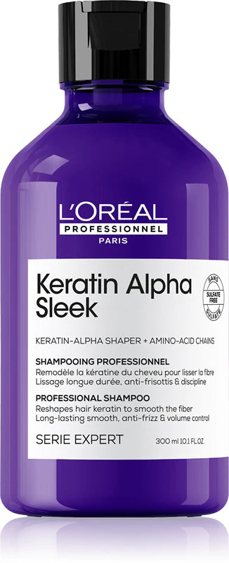 L'oreal Serie Expert - Keratin Alpha Sleek Shampoo- 1500ml