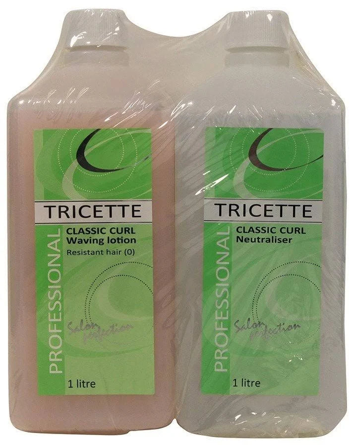 TRICETTE Classic Curl Waving Lotion and Neutraliser Duo set- 2000ml